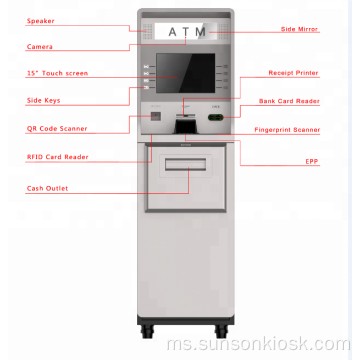 ATM Mesin Kios Pengeluaran Sendiri